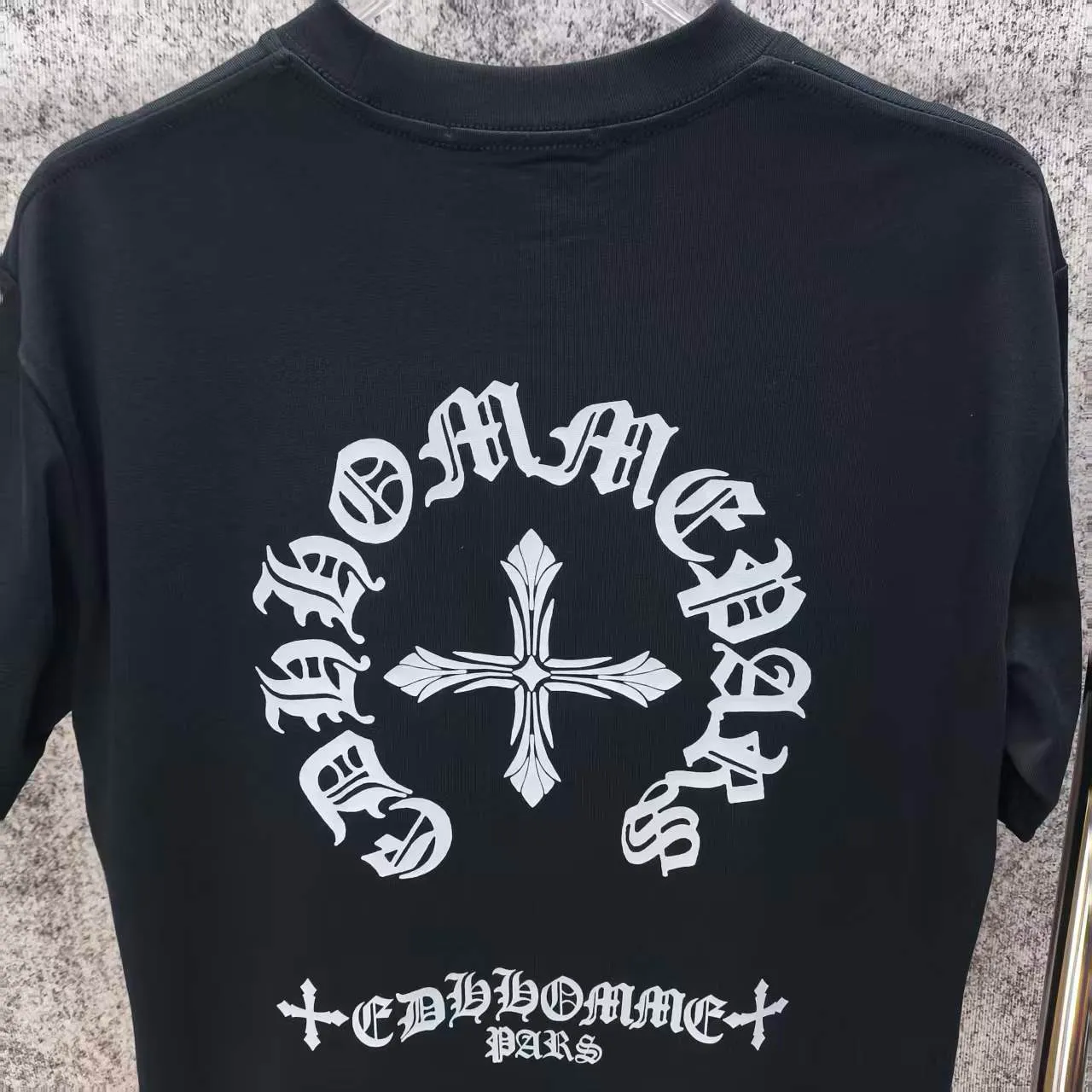 CH 2026 New Arrival logo t Same Style Size S M L XL XXL Black White